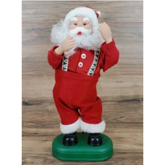 Vintage Dancing Santa Singing Animated Holiday Collection Christmas Decoration - Picture 5 of 5